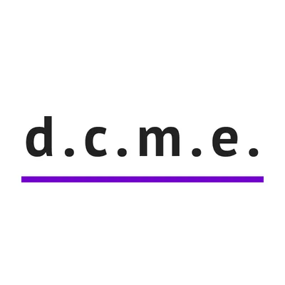 d.c.m.e. wordmark